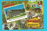 AK Gasthof Bauernhofer Brandlucken. Fröhliche Grüsse ...und Kurzbericht aus Zeitmangel.