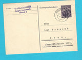 Postkarte Gelaufen in Anger. Absender H. & M. Anger.