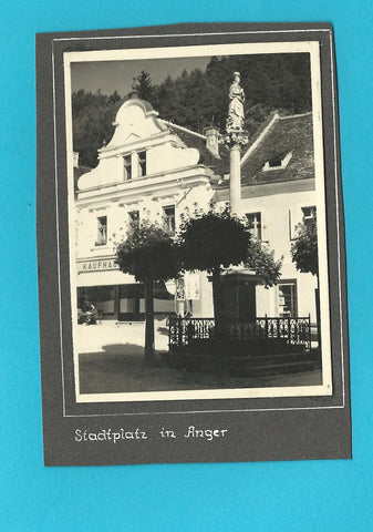 Foto Stadtplatz in Anger.