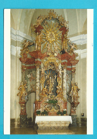 AK Birkfeld. Pfarrkirche St. Peter und Paul. Marien- oder Rosenkranzaltar.