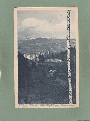 AK Wolfsberg, Schloß Graf Henckel Donnersmark. (1923)