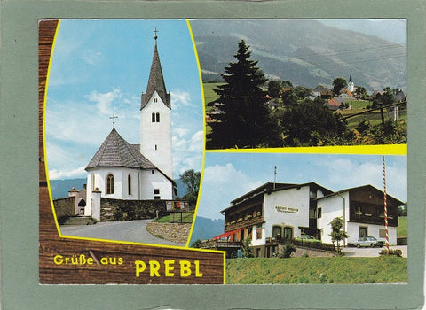 AK Grüße aus Prebl. Gasthof Pension Friesacherhof.