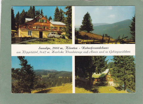 AK Saualpe. Naturfreundehaus am Klippitztörl. Pächter Dersola.