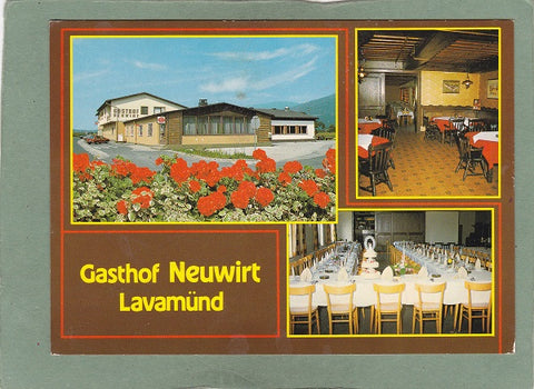 AK Lavamünd. Gasthof Neuwirt und Kaufhaus, Hart 23.