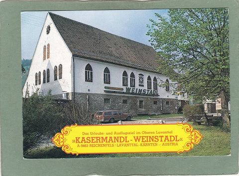 AK Reichenfels. Kasermandl-Weinstadt. Lavanttal. E. & F. Gollob Gmbh & CO KG.