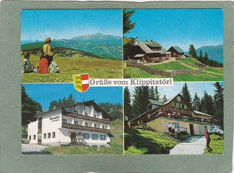AK Grüße vom Klippitztörl.