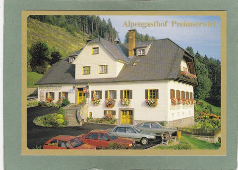 AK St. Margarethen bei Wolfsberg. Alpengasthof-Pension Preimserwirt Familie Dold.