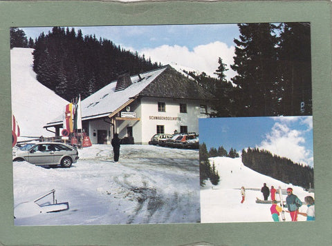 AK Bad St. Leonhard. Schwarzkogelhütte. Skialm Klippitztörl. Inh. Fam. Mühldorfer.