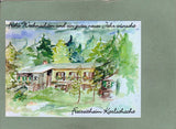 Foto, Freizeitheim Karlschacht. Oberauerling 39, Preitenegg. (nach einem Aquarell)