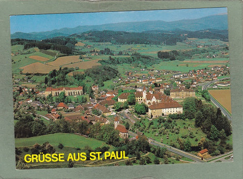 AK Grüße aus St. Paul im Lavanttal.