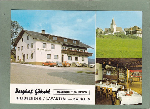 AK Theissenegg / Lavanttal. Berghof Götschl. Inh. Manfred Kriegl. Twimberg.