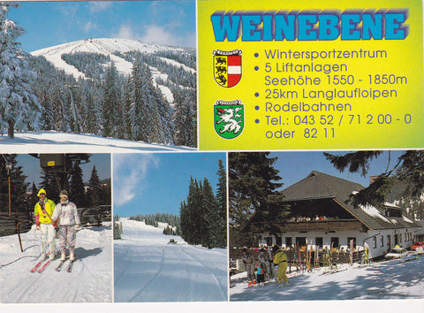 AK Weinebene. Gasthof Göslerhütte. Obergösel 58.