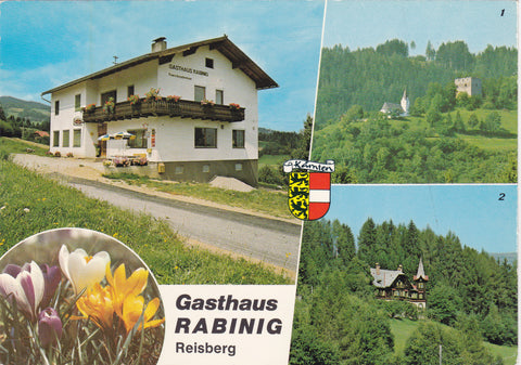 AK St. Stefan. Gasthaus Rabinig. Reisberg.