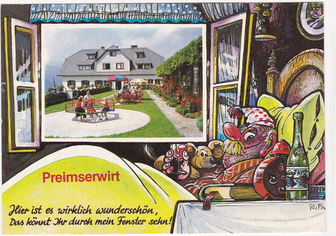 AK St. Margarethen. Alpengasthof Pension Preimserwirt. Fam. Dold. (1988)