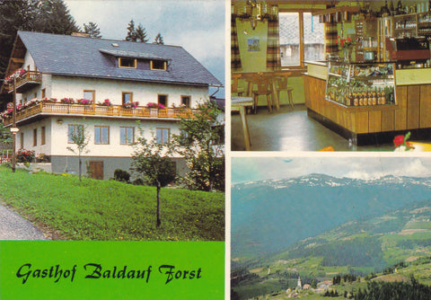 AK St. Margarethen, Forst 39. Gasthof Pension Baldauf.