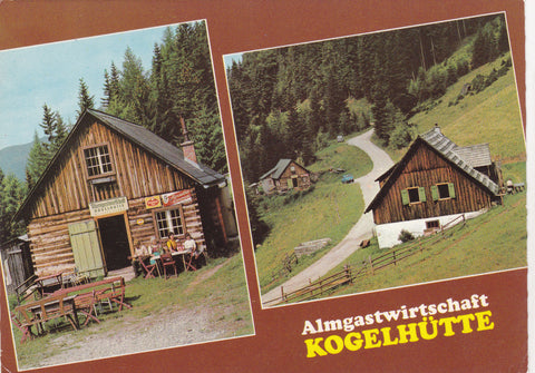AK Prebl. Almgastwirtschaft Kogelhütte.