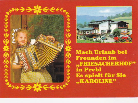 AK Prebl 61. Gasthof Pension Friesacherhof.