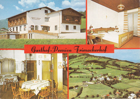 AK Prebl 61. Gasthof Pension Friesacherhof.
