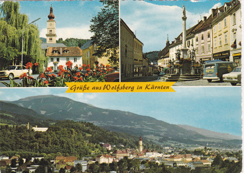AK Grüße aus Wolfsberg in Kärnten.