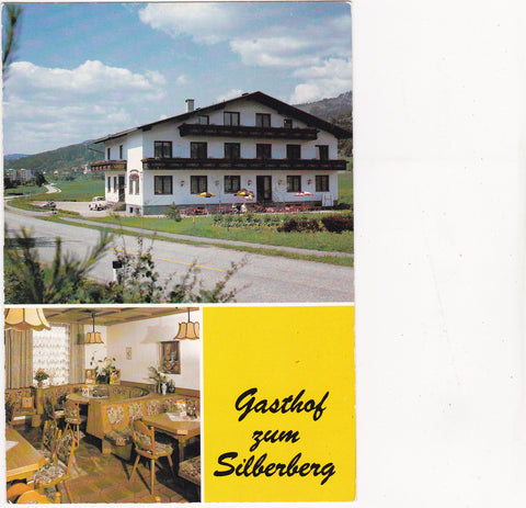 AK St. Johann 19. Gasthof zum Silberberg. Fam. Steinbauer.