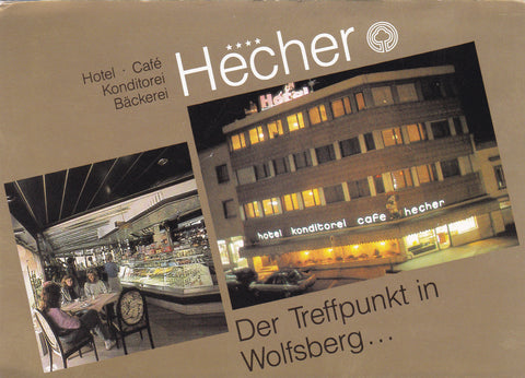 AK Wolfsberg. Hotel Cafe Hecher.