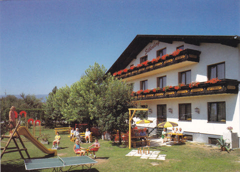AK St. Johann, Wolfsberg. Gasthof Silberberg. Fam. Steinbauer. Siegersdorffweg 2.