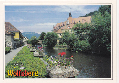 AK Grüße aus Wolfsberg.