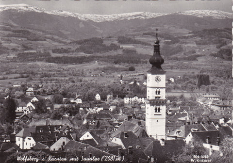 AK Wolfsberg i. Kärnten mit Saualpe.