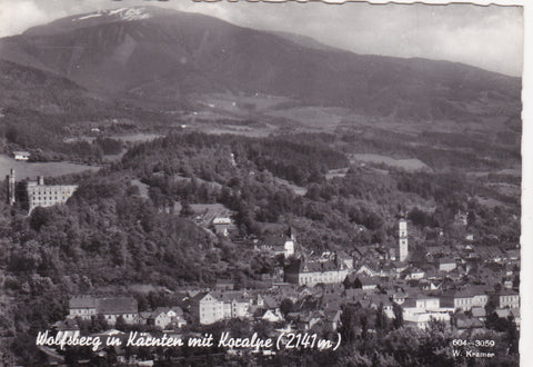 AK Wolfsberg i. Kärnten mit Koralpe.
