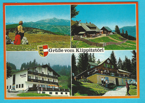 AK Grüße vom Klippitztörl.