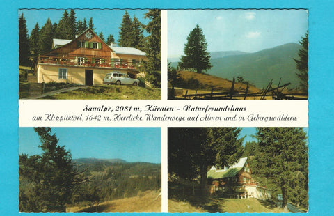 AK Saualpe. Naturfreundehaus am Klippitztörl.