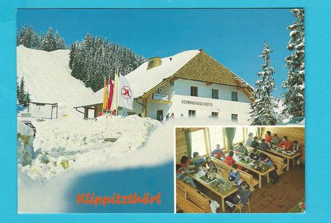 Skialm Klippitzthörl. Schwarzkoglhütte Inh. Fam. Mühlhofer.