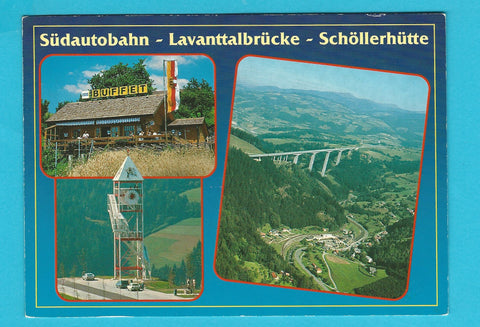 AK Südautobahn - Lavanttalbrücke - Schöllerhütte.