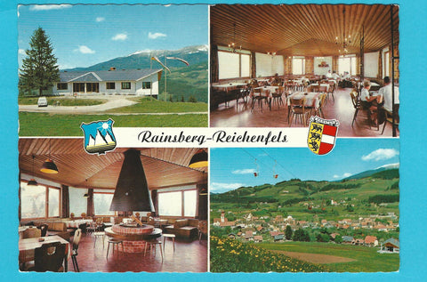 AK Reichenfels. Höhenrestaurant Rainsberg. Inhaber: H. Schatte.