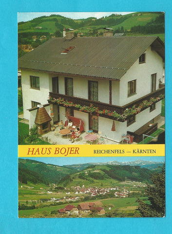 AK Reichenfels 147. Frühstückspension Sigi und Edith Bojer.