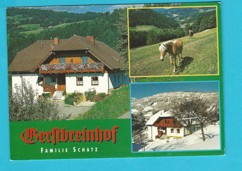 AK Bad St. Leonhard. Kliening 29. Gerstbreinhof. Fam. Schatz.