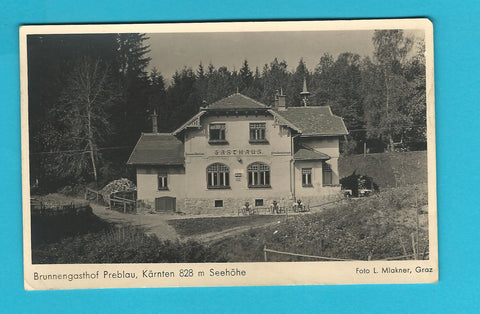 AK Brunnengasthof Preblau.