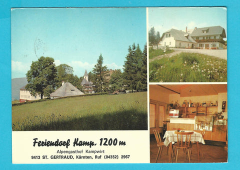 AK St. Gertraud. Feriendorf Kamp Alpengasthof Kampwirt.