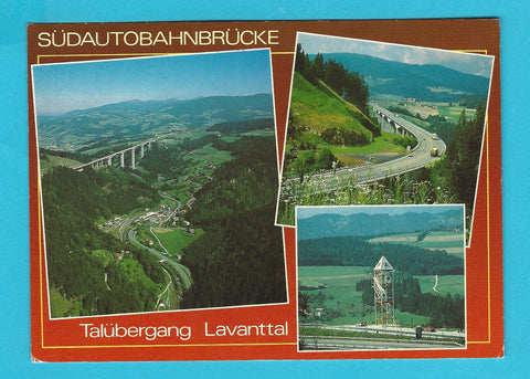 AK Südautobahnbrücke. Talübergang Lavanttal.