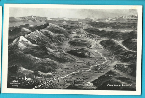 AK Panorama vom Lavanttal.