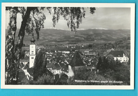 AK Wolfsberg gegen die Saualpe.