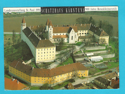 AK Landesausstellung St. Paul 1991 Schatzhaus Kärntens 900 Jahre Benediktinerstift.