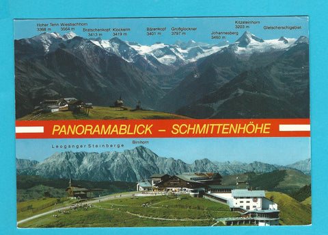 AK Panoramablick - Schmittenhöhe.