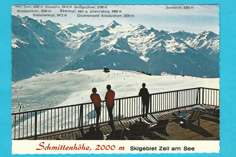 AK Schmittenhöhe. Skigebiet Zell am See.