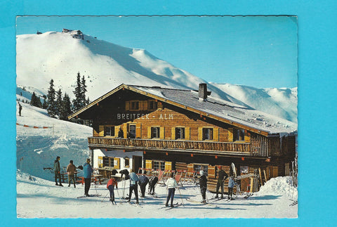 AK Zell am See, Schmittenhöhe Skigelände Breiteck-Alm.