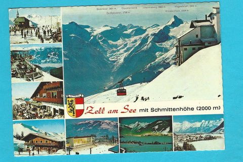 AK Zell am See mit Schmittenhöhe.