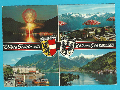 AK Viele Grüße aus Zell am See.