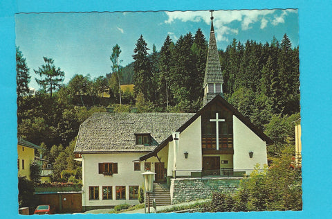 AK Zell am See. Evangelische Auferstehungskirche.