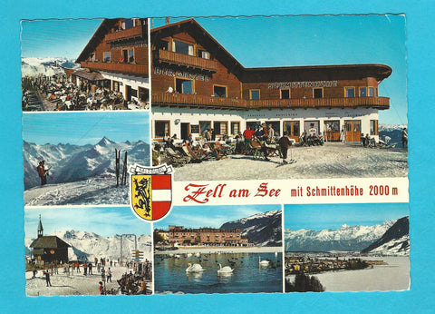 AK Zell am See mit Schmittenhöhe.