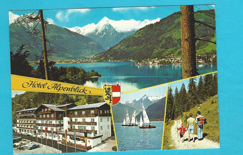 AK Zell am See. Hotel Alpenblick Familie Segl.